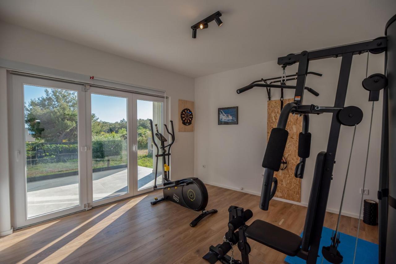Villa Sportiva Zadar With Private Heated Pool Exterior foto